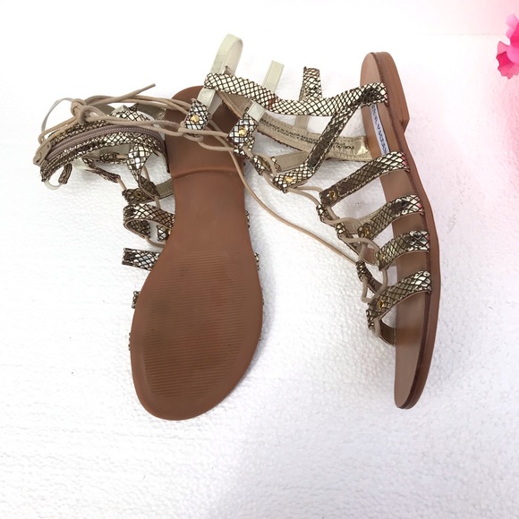 Steve Madden Women’s Sparra Gladiator Sandals Sz 8 - Picture 3 of 6